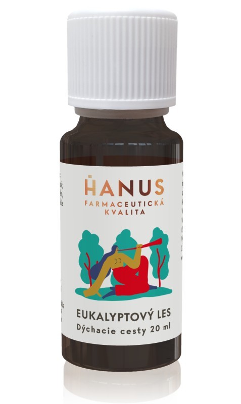 Eukalyptový les Hanus – směs éterických olejů pro aromaterapii