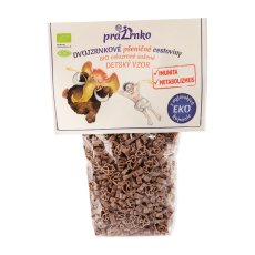 Dvouzrnkové těstoviny dětské BIO Prazrnko 350 g