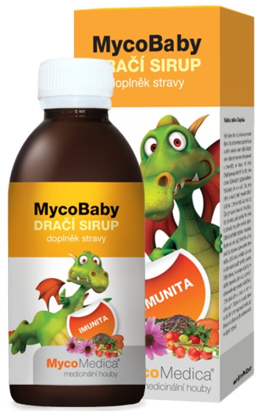 Dračí sirup MYCOBABY 200 ml – podpora dětské imunity Dračí sirup MYCOBABY 200 ml – podpora dětské imunity