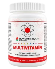 BIOVITAMIN MULTI – přírodní multivitamin z potravinových zdrojů v malých kapslích