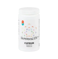 Cuprum – bunková soľ (Schüsslerova soľ) Biomineral D6