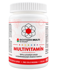 BIOVITAMIN MULTI – prírodný multivitamín z potravinových zdrojov v malých kapsuliach