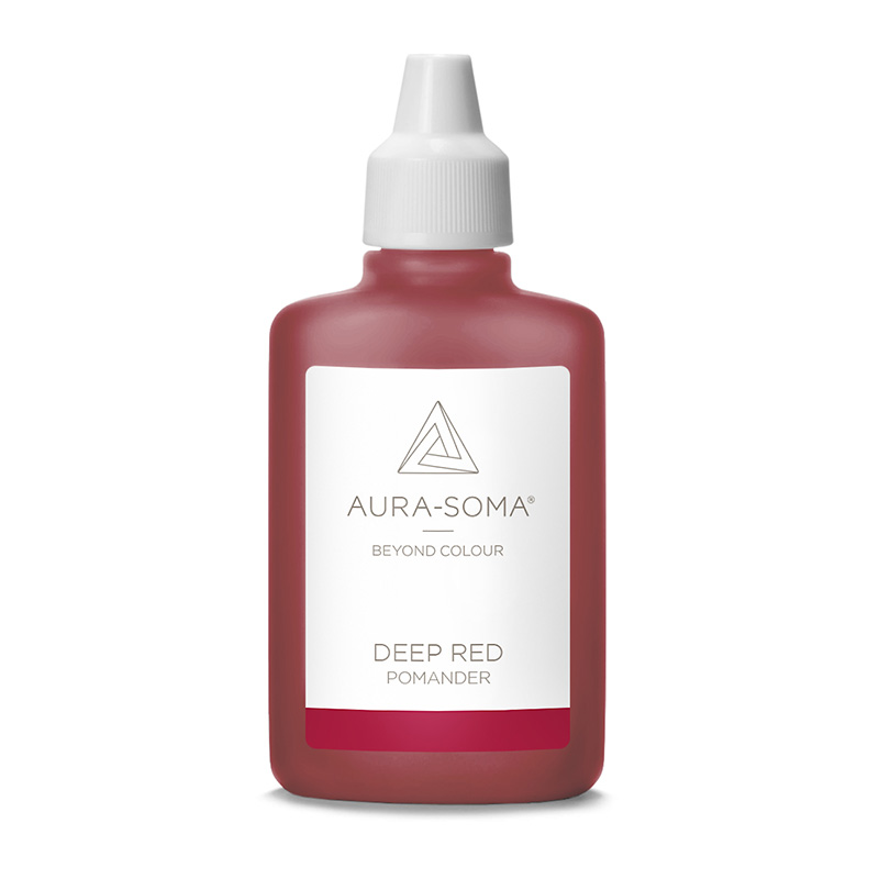 Aura-Soma Pomander Deep red – tmavočervený