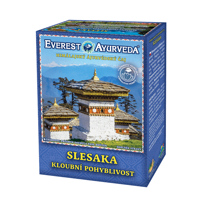 SLESAKA čaj na kĺby – ajurvédsky čaj Everest Ayurveda SLESAKA čaj na kĺby – ajurvédsky čaj Everest Ayurveda