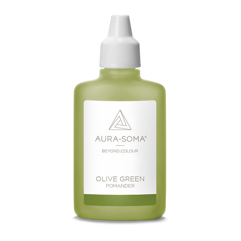 Aura-Soma Pomander Olive Green – olivově zelený
