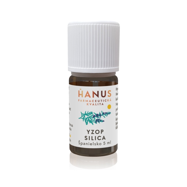Yzopová silice Hanus – esenciální olej pro aromaterapii