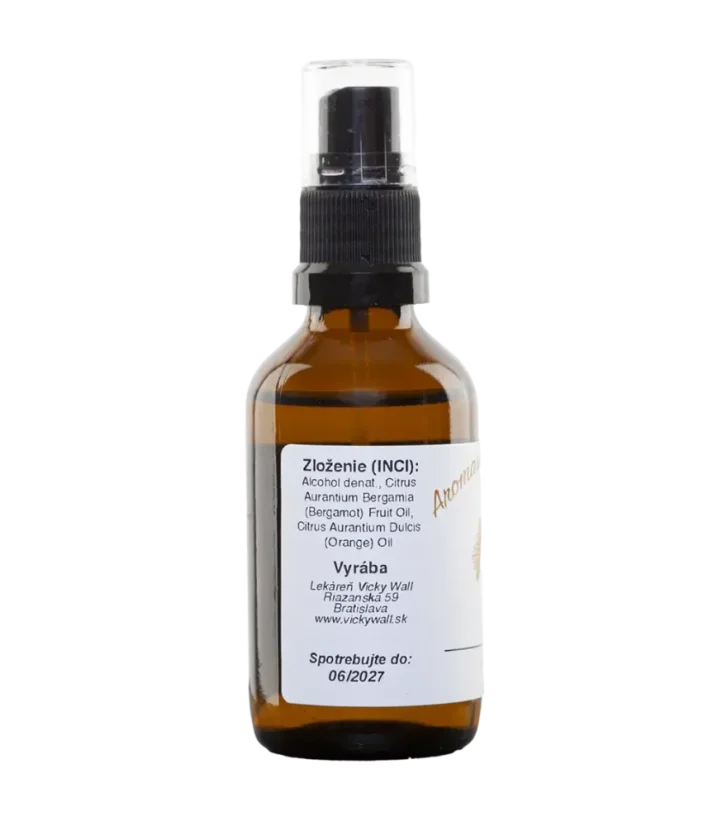 Aromaterapeutický sprej Oranžová