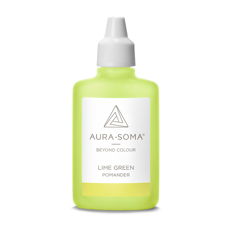 Aura-Soma Pomander Lime Green – limetkovozelený - Objem: 25 ml - P18