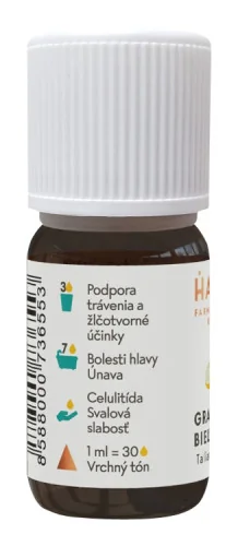 Grapefruitová silica Hanus – esenciálny olej pre aromaterapiu