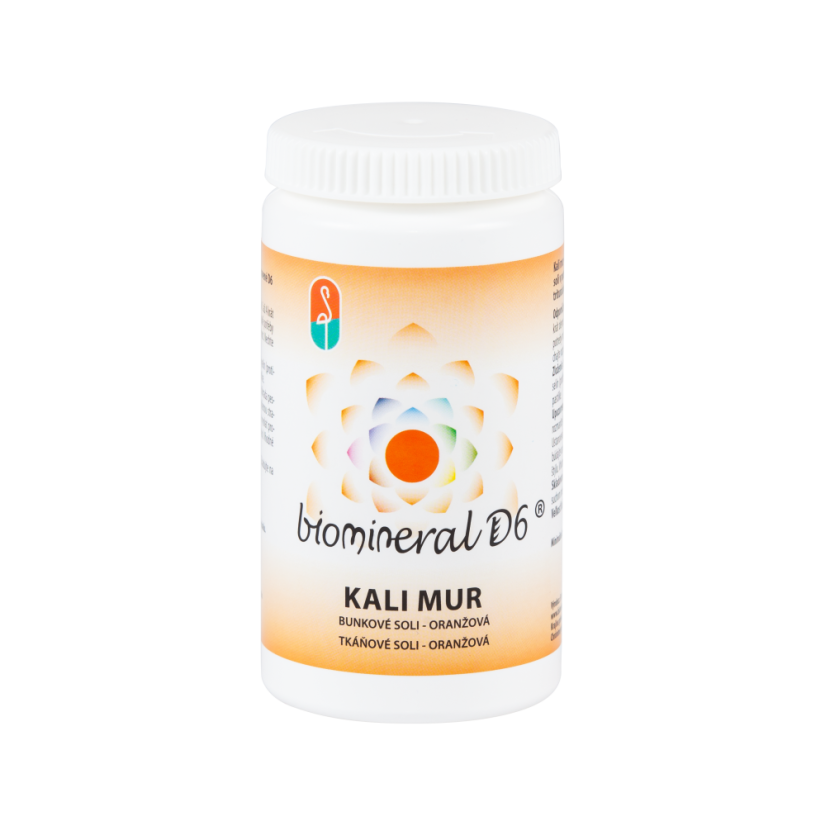 Kalium muriaticum – bunková soľ (Schüsslerova soľ č. 4) Biomineral D6