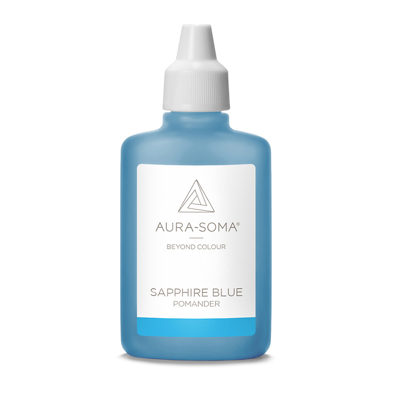 Aura-Soma Pomander Sapphire Blue – zafírový modrý - Objem: 25 ml - P12