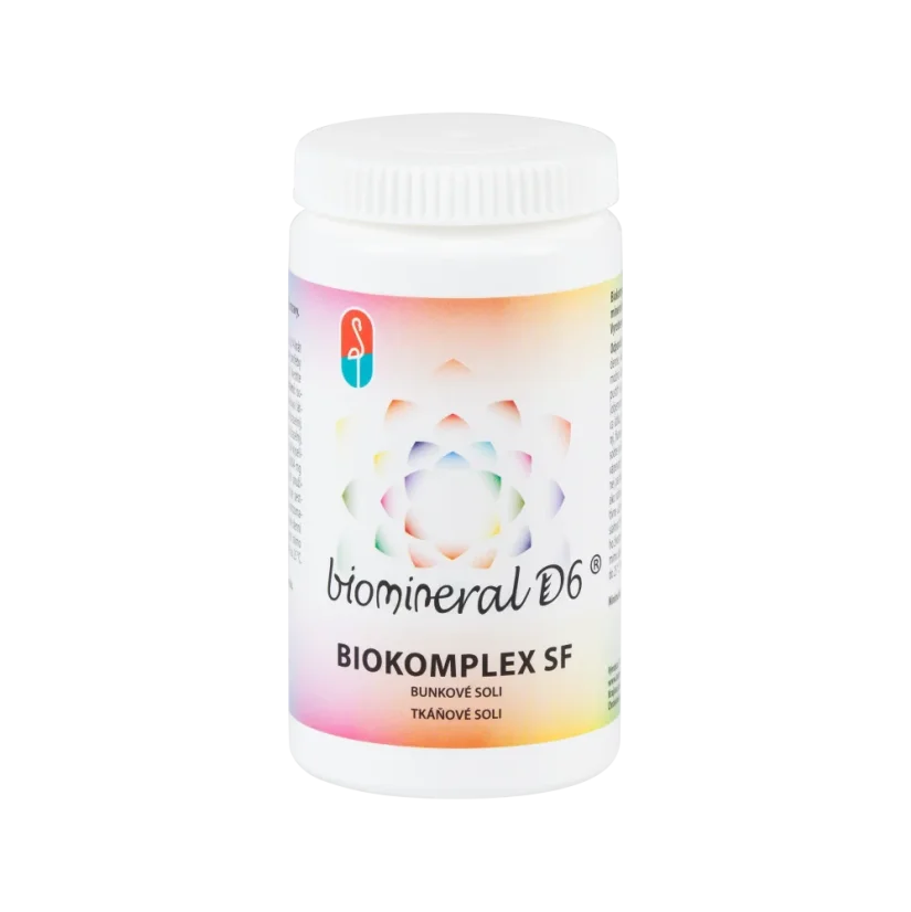 Biokomplex SF – 11 Schüsslerových buněčných solí bez Silicei Biomineral D6