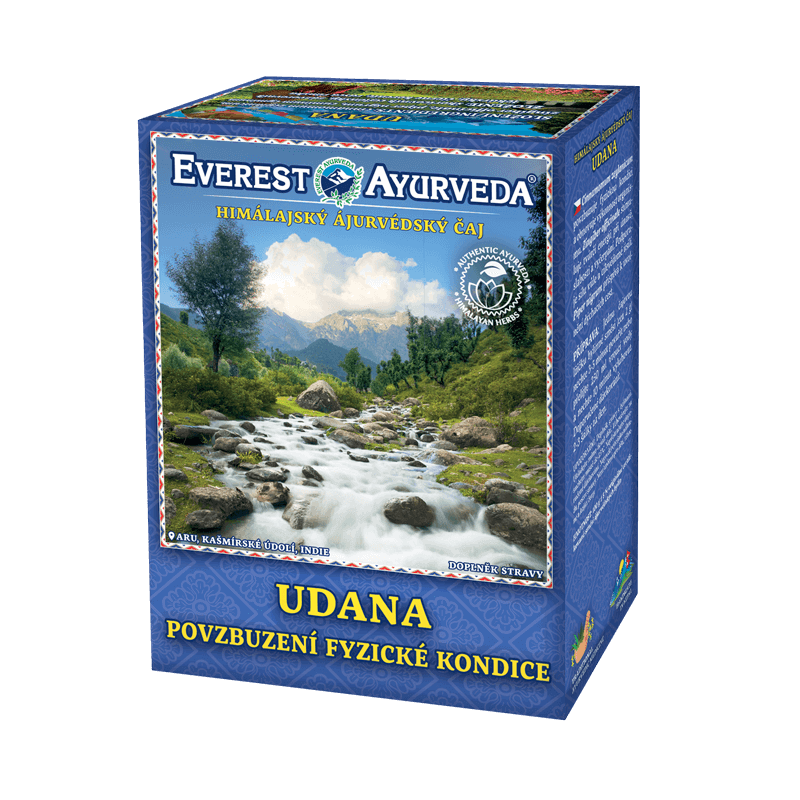 UDANA čaj na fyzickú kondíciu – ajurvédsky čaj Everest Ayurveda