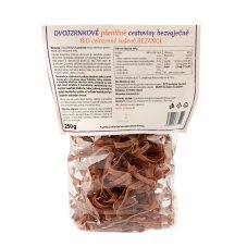 Dvouzrnkové těstoviny rezance BIO Prazrnko 250 g