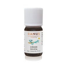 Cédrová silica Hanus – esenciálny olej pre aromaterapiu
