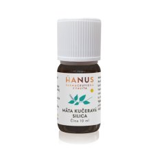 Máta kadeřavá silice Hanus – esenciální olej pro aromaterapii