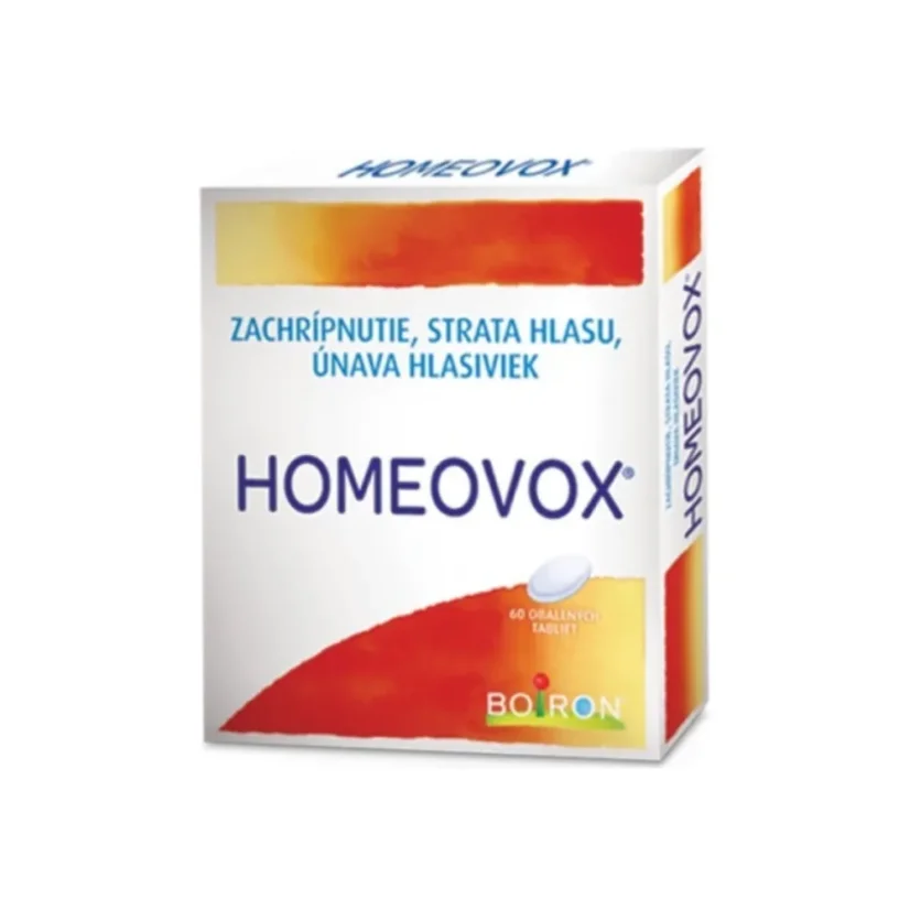 Homeovox Boiron – homeopatický lék