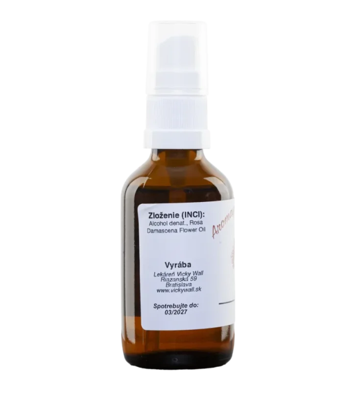 Aromaterapeutický sprej Růžová