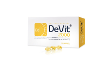 Vitamín D3 2000 IU kapsuly – podpora imunity, kostí a svalov