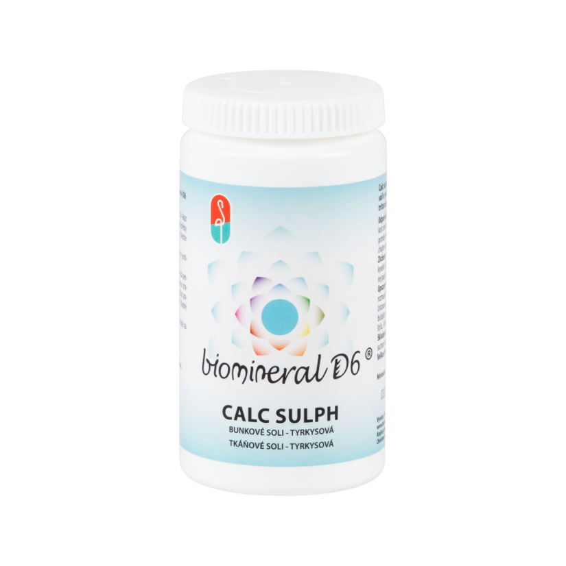 Calcarea sulphurica – Schüsslerova bunková soľ č.12 Biomineral D6
