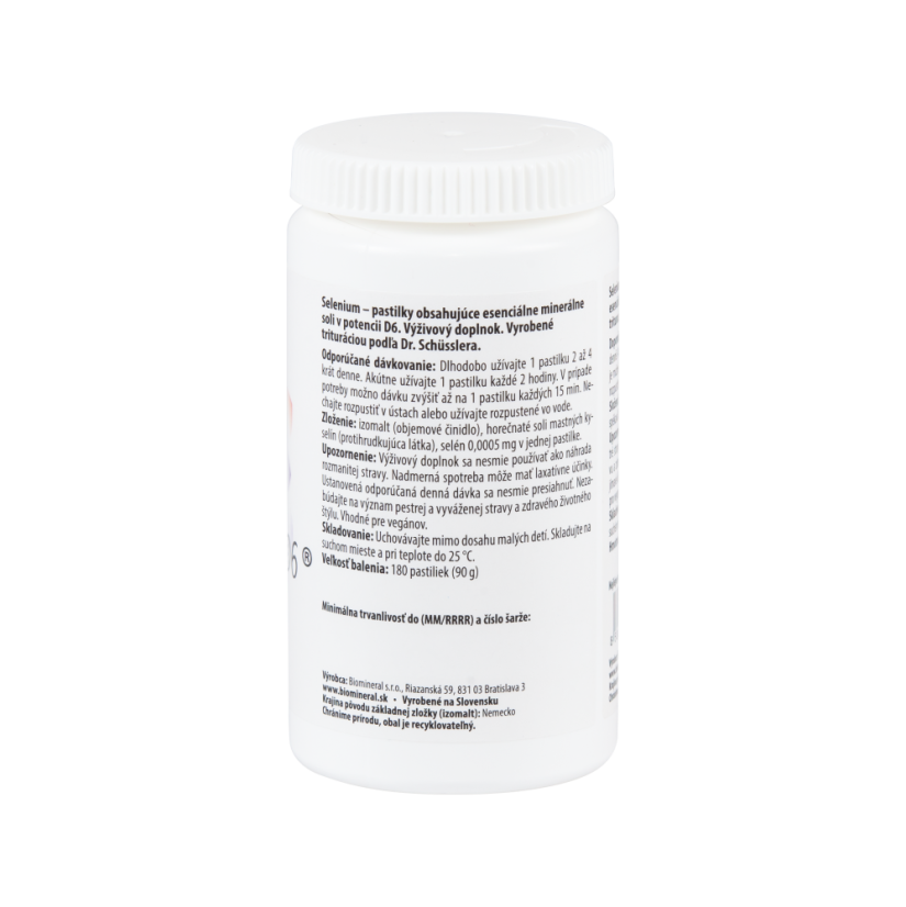 Selenium - Schüsslerova buněčná sůl Biomineral D6