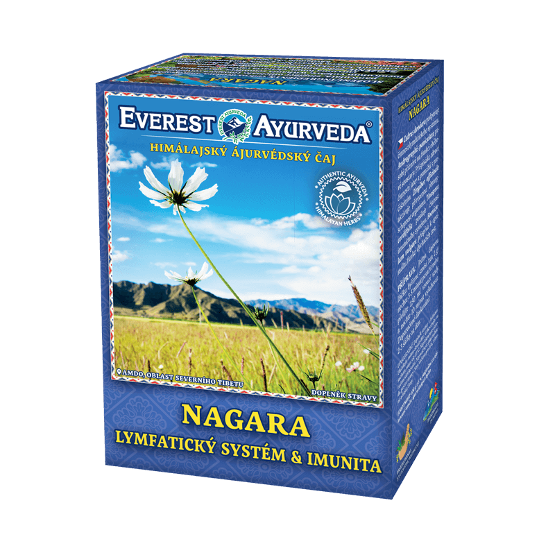 NAGARA čaj na lymfatický systém a imunitu – ajurvédský čaj Everest Ayurveda