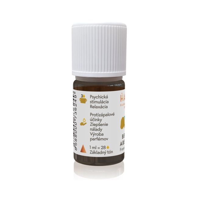 Benzoe absolute silice Hanus – esenciální olej pro aromaterapii