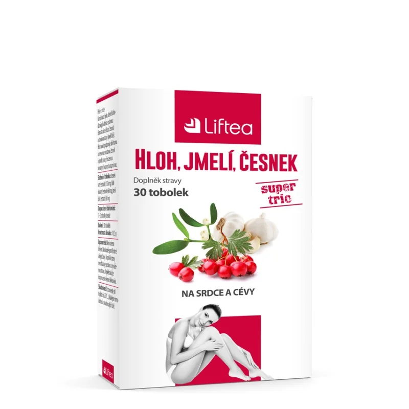 Hloh, imelo a cesnak na podporu srdca a ciev