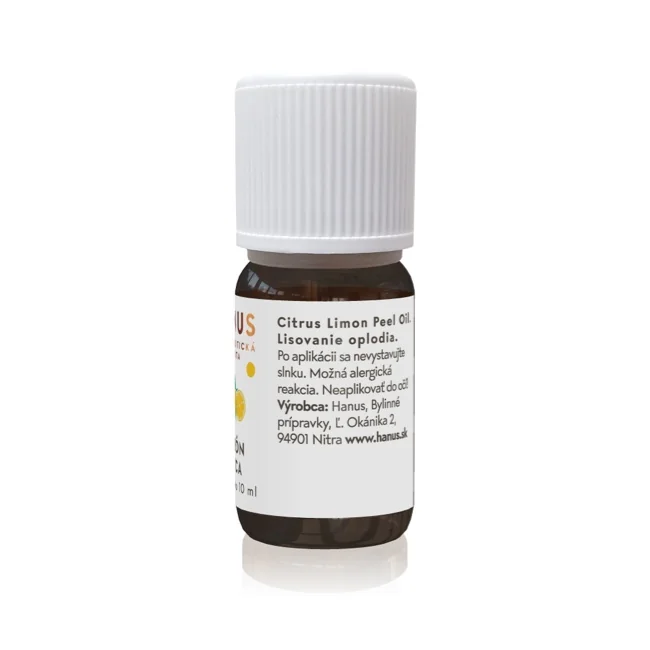 Citronová silice Hanus – esenciální olej pro aromaterapii