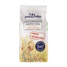 Dvojzrnková múka polohrubá BIO Prazrnko – celozrnná 1 kg