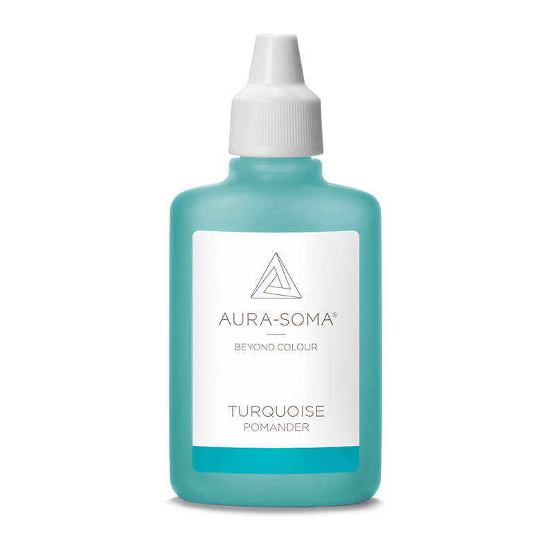 Aura-Soma Pomander Turquoise – tyrkysový