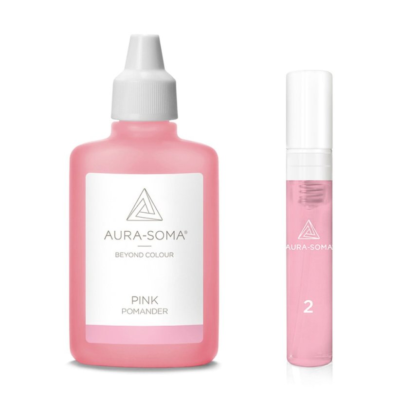 Aura-Soma Pomander Pink – růžový - Objem: 25 ml - P02