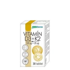 Vitamín D3 + K2 tablety