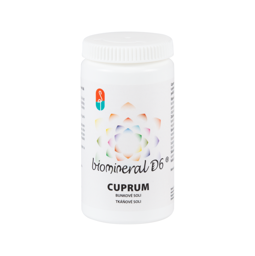 Cuprum - Schüsslerova buněčná sůl Biomineral D6