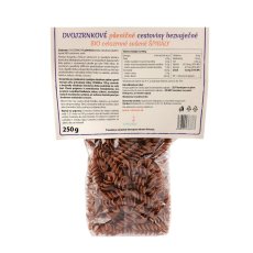 Dvouzrnkové těstoviny spirály BIO