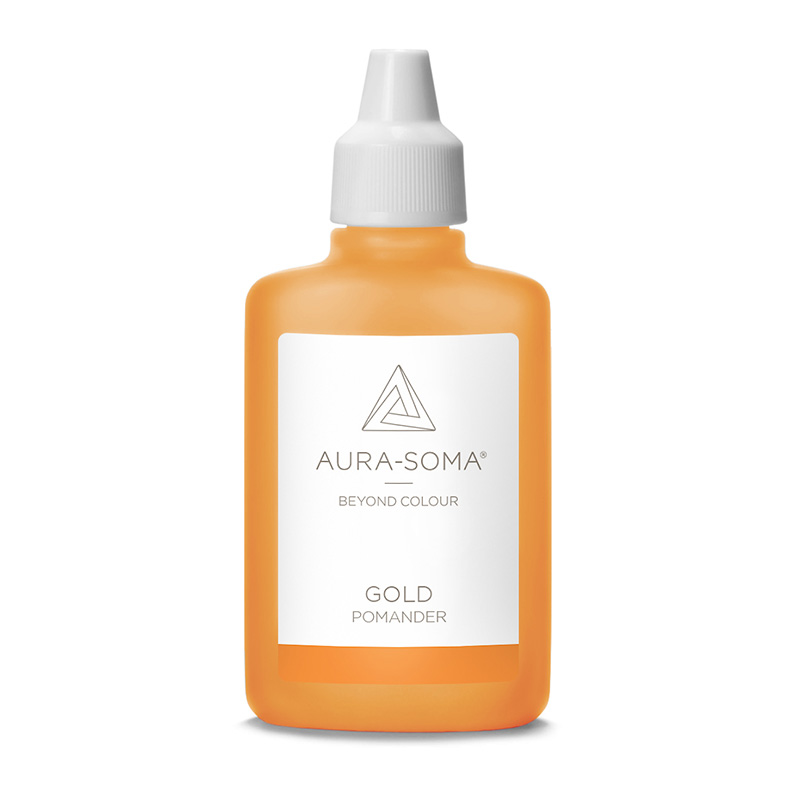 Aura-Soma Pomander Gold – zlatý - Objem: 2,5 ml - PSVP07