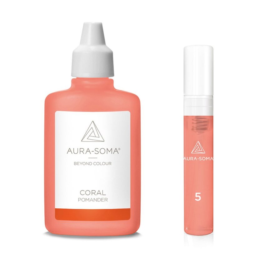 Aura-Soma Pomander Coral – korálový - Objem: 25 ml - P05