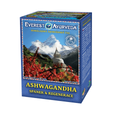 ASHWAGANDHA čaj na spánok a nervy – ajurvédsky čaj Everest Ayurveda