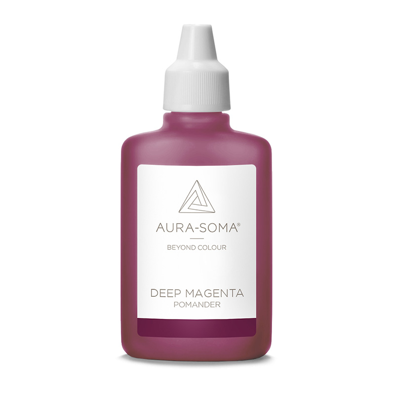 Aura-Soma Pomander Deep Magenta – tmavý magentový - Objem: 25 ml - P15