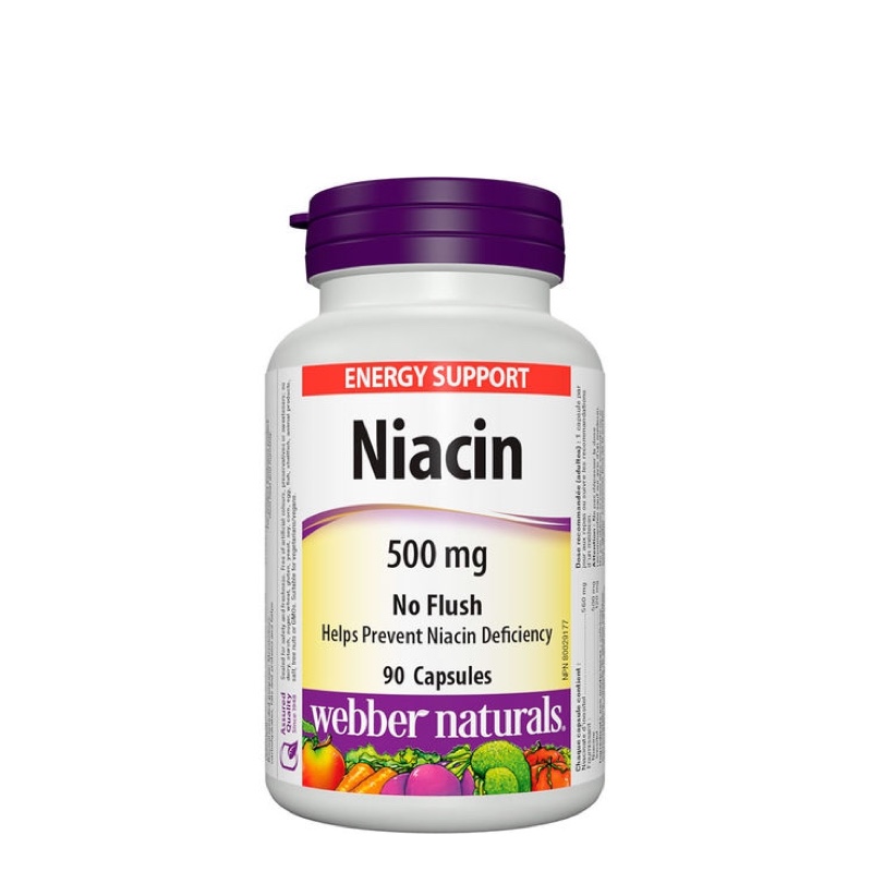 Niacin 500 mg – energie, nervový systém a snížení únavy