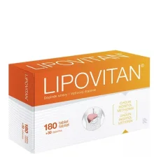 Lipovitan – komplexná podpora normálnej funkcie pečene a tukov