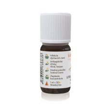 Litsea cubeba silica Hanus – esenciálny olej pre aromaterapiu