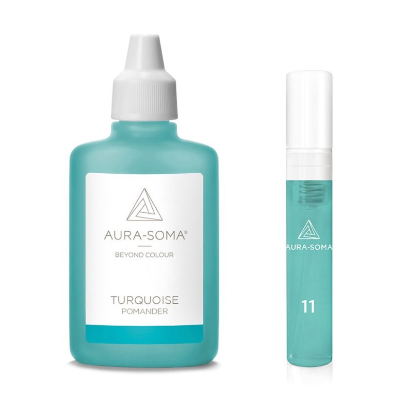 Aura-Soma Pomander Turquoise – tyrkysový