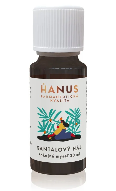 Santalový háj Hanus – směs éterických olejů pro aromaterapii Santalový háj Hanus – směs éterických olejů pro aromaterapii