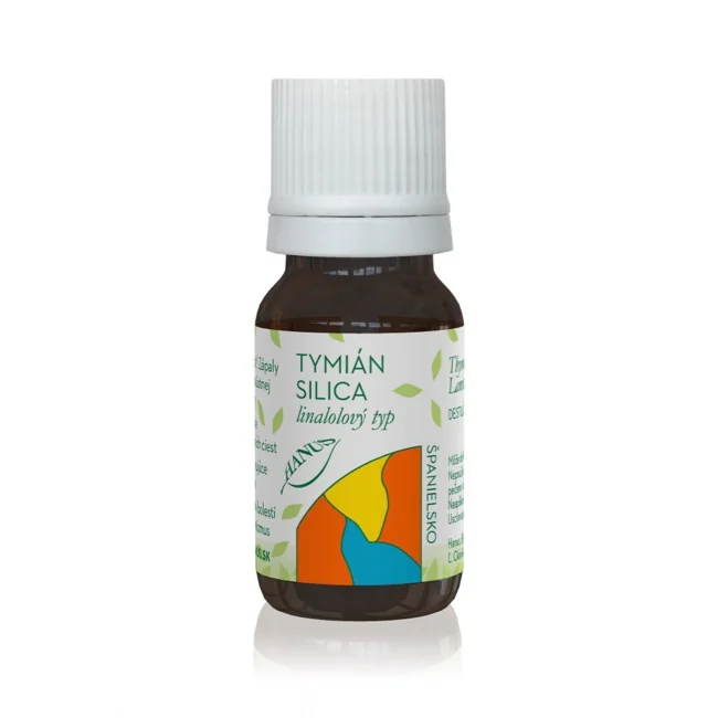 Tymián silice Hanus, linalolový typ – esenciální olej pro aromaterapii