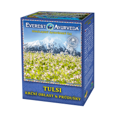 TULSI čaj na hrdlo a priedušky – ajurvédsky čaj Everest Ayurveda