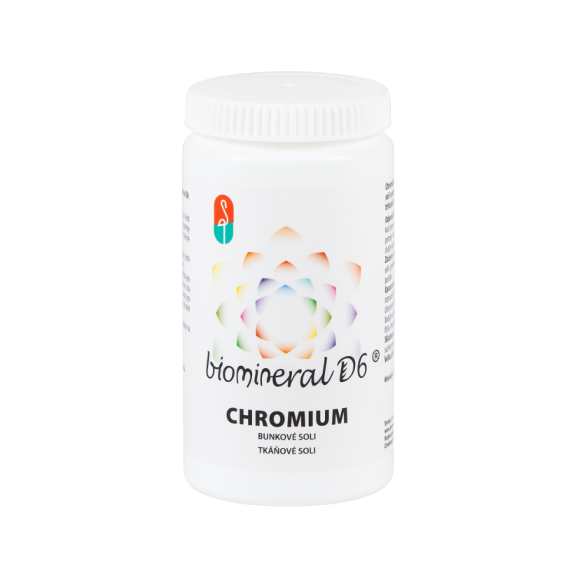 Chromium – buněčná sůl (Schüsslerova sůl) Biomineral D6