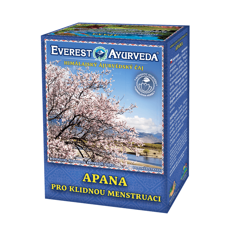 APANA čaj na menštruáciu – ajurvédsky čaj Everest Ayurveda