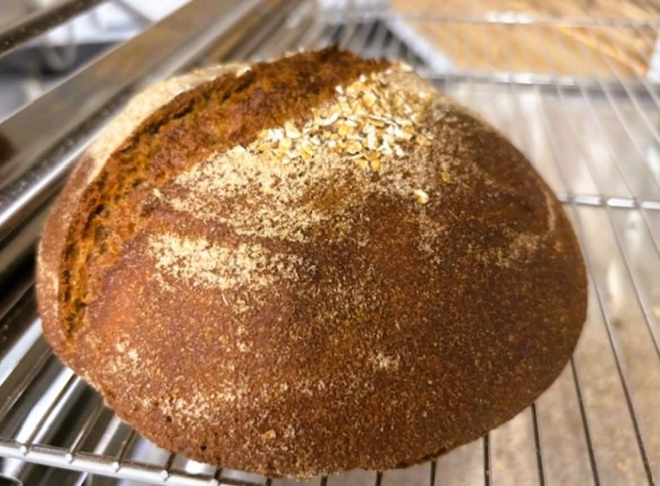 Recept na kváskový chléb z dvouzrnky a jednozrnky