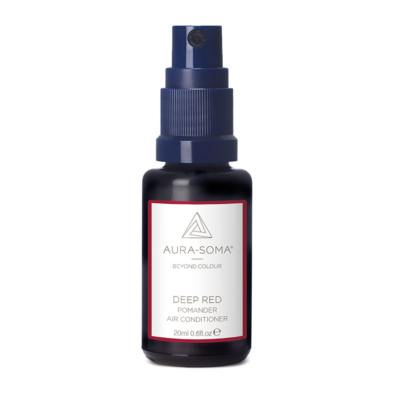 Aura-Soma prostorový kondicionér Tmavě červený pomander - Objem: 20 ml - PCS03